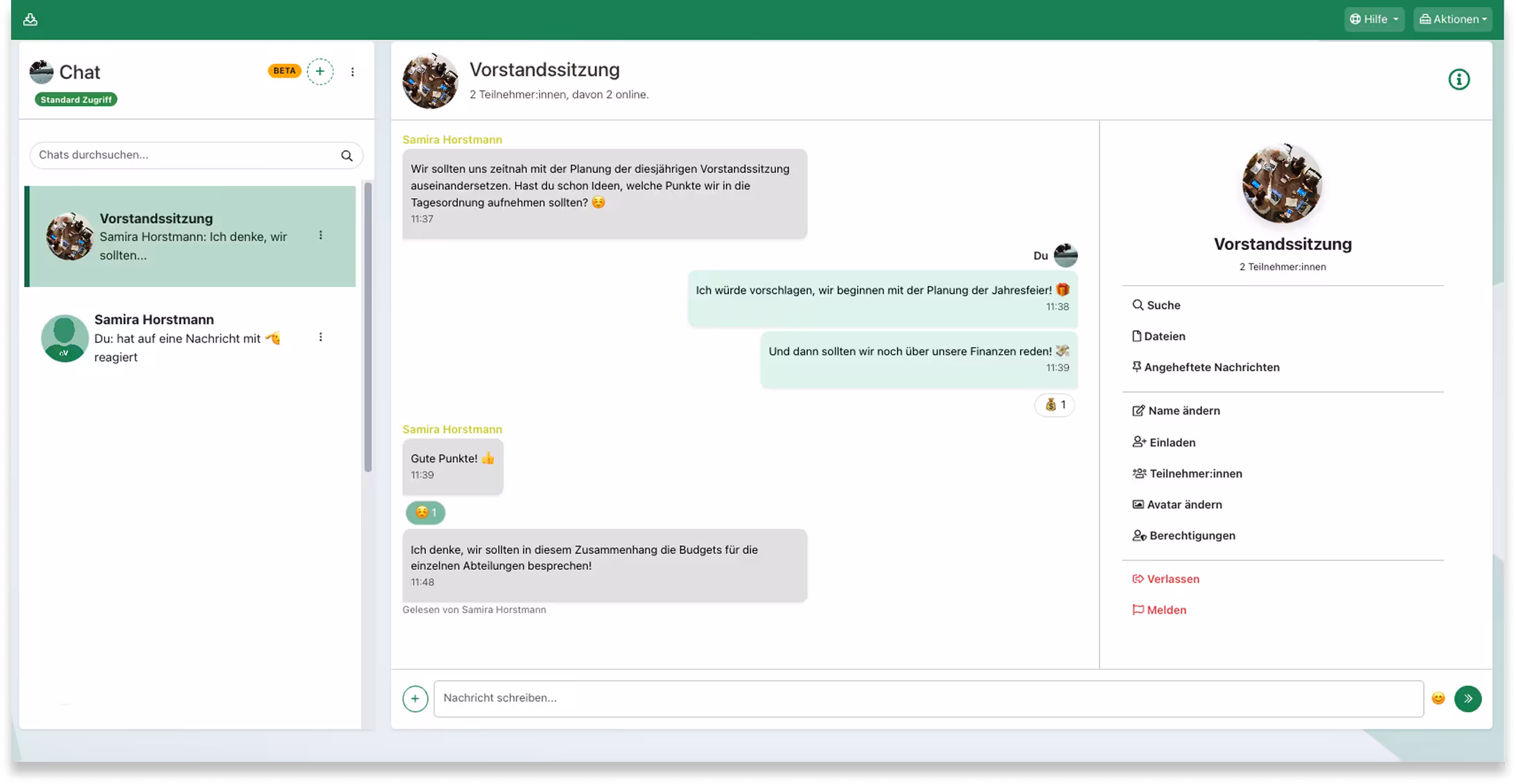 Screenshot Chat