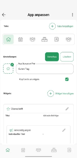 easyVerein App Editor