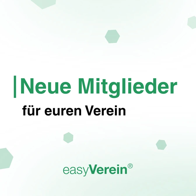 Frischer Wind für euren Verein