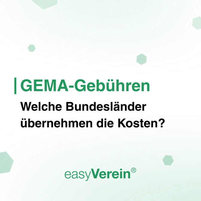 GEMA-Gebühren für Vereine