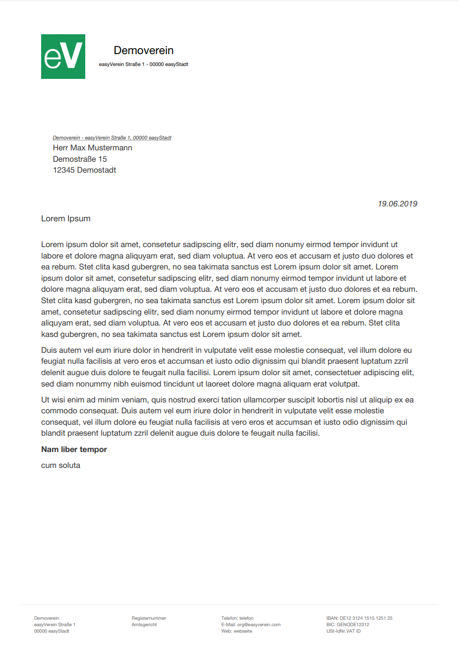 Structured Dokumenten-Design